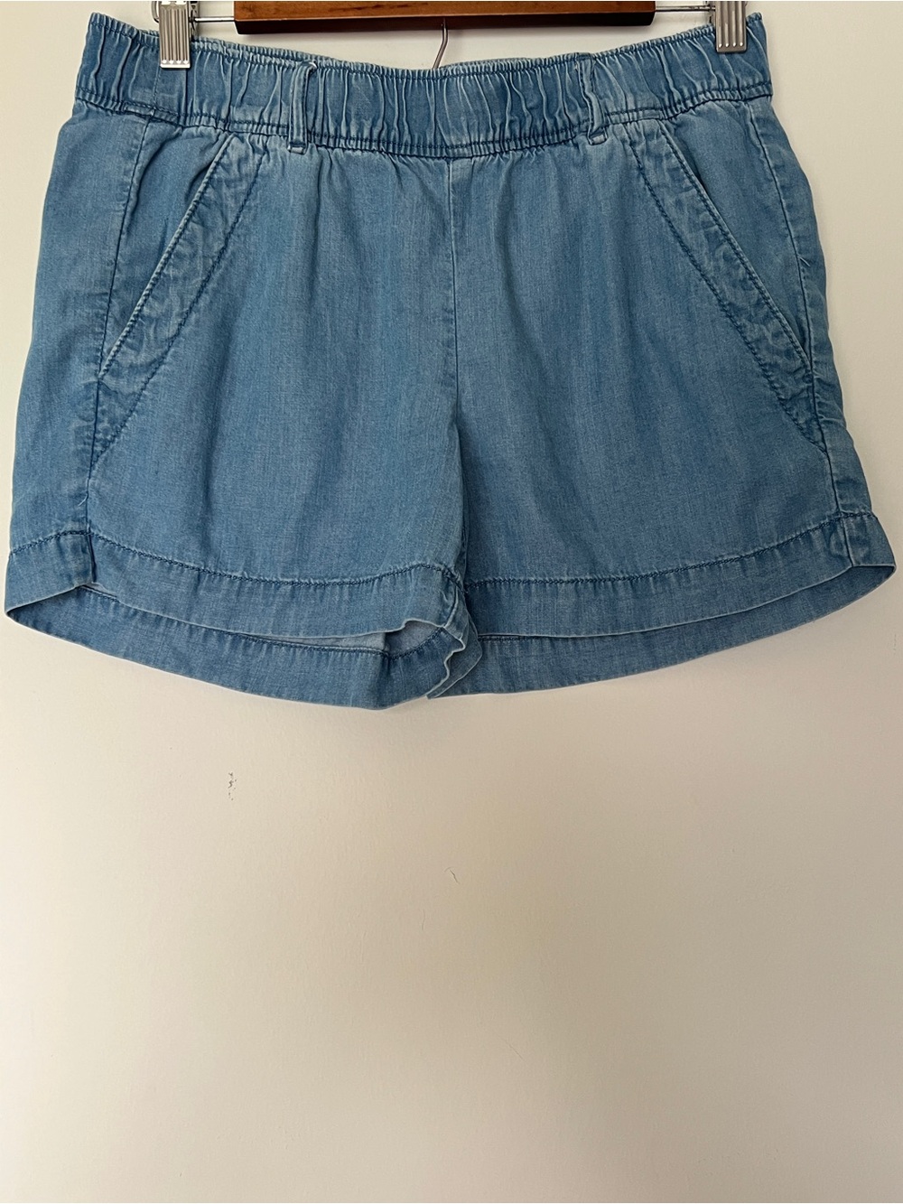 LOFT Light Blue Denim-Style Women’s Shorts